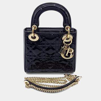 Black Patent Leather Patent La