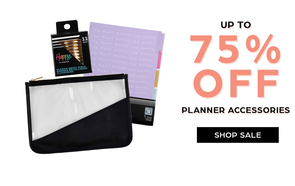 Up to 75% OFF Planner Accessories - Shop Sale