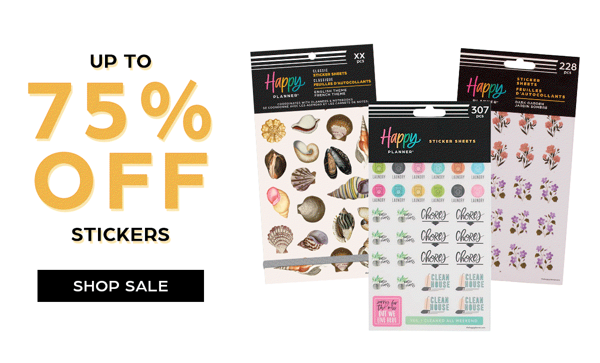 Up to 75% OFF Stickers - Shop Sale