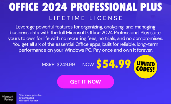 Microsoft Office 2024 Professional Plus