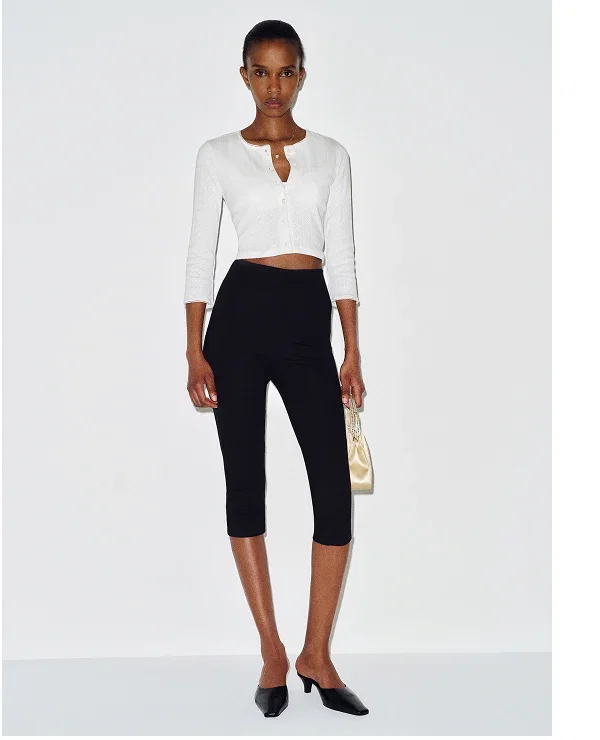 Jill Cropped Knit Pant