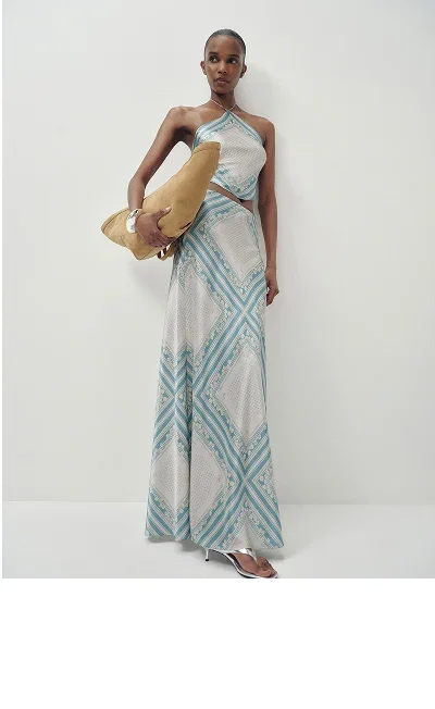 Effie Silk Two Piece