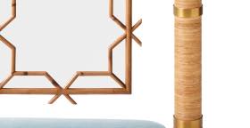 Lanai Rattan Mirror