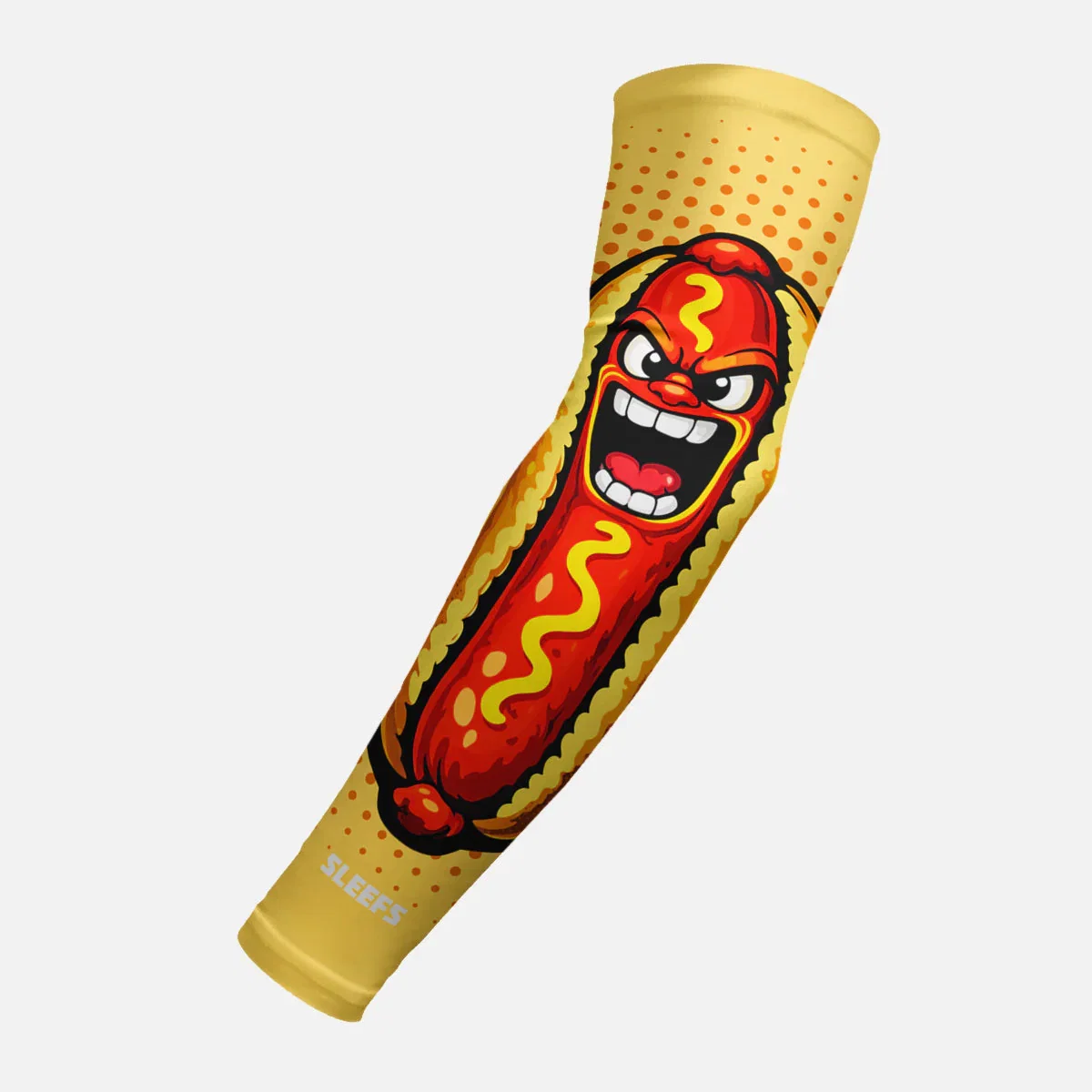 Image of Sunny Gold Hot Dog Arm Sleeve
