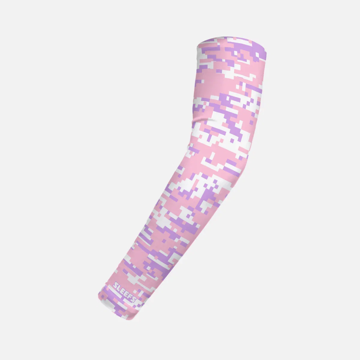 Image of Digi Camo Lavender Blush Kids Arm Sleeve