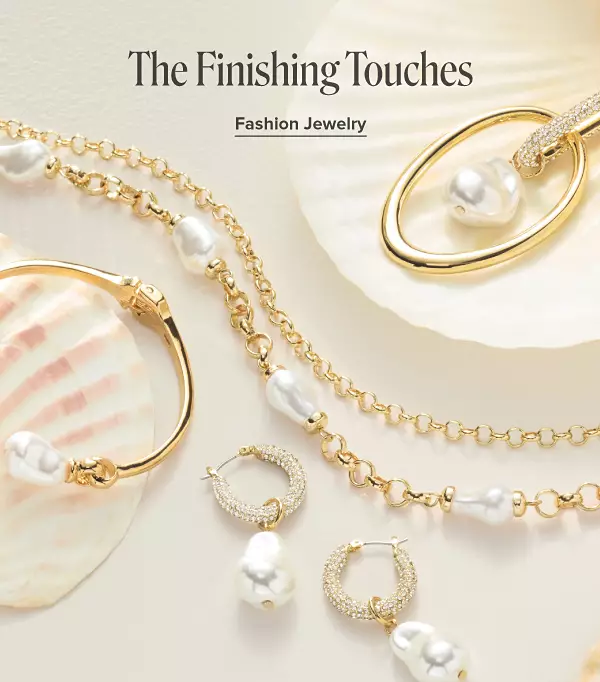 The finishing touches. Shop fashion jewelry.