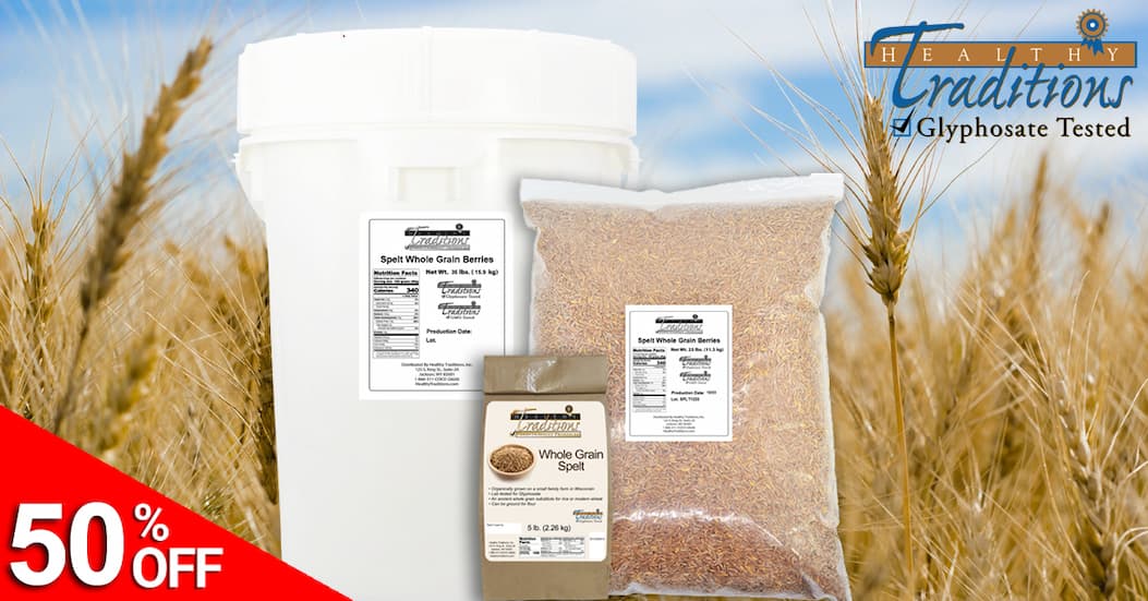 50% OFF Spelt Berries