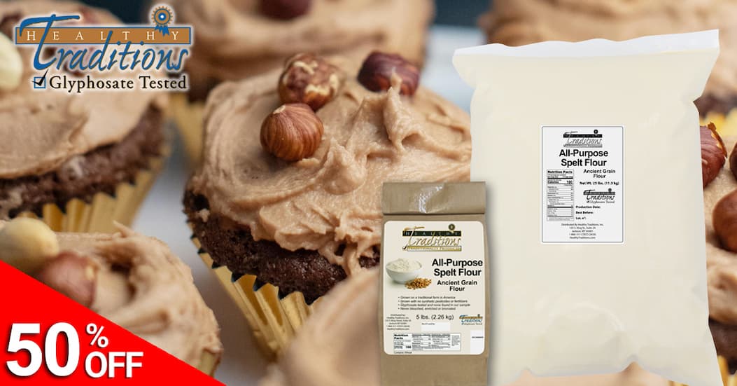 50% OFF Spelt All-Purpose Flour
