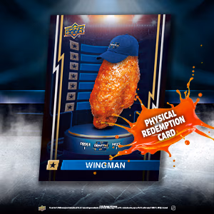'Wing Man' phyiscal redemption card show.