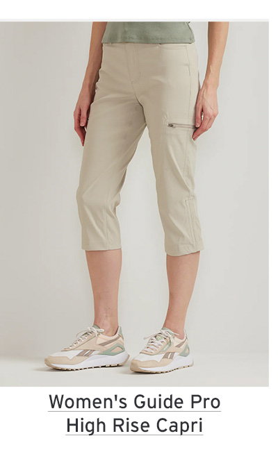 Women's Guide Pro High Rise Capri