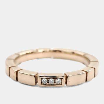 18k Rose Gold Diamond Piano Ri