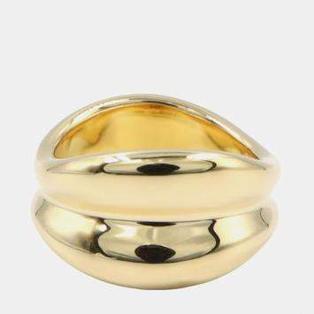 18K Yellow Gold Ring EU 47