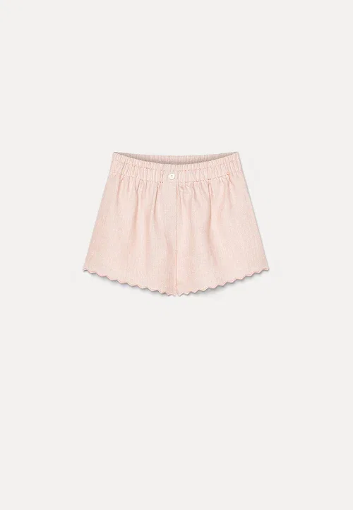Chic Embroidery Short