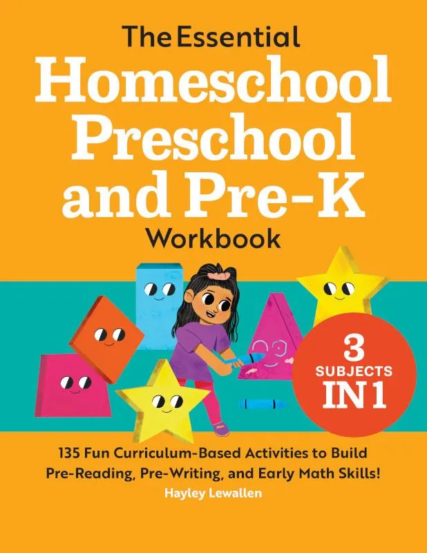 The Essential Homeschool Preschool and Pre-K Workbook cover