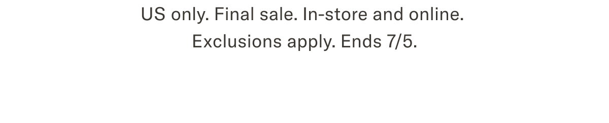Warehouse Sale
