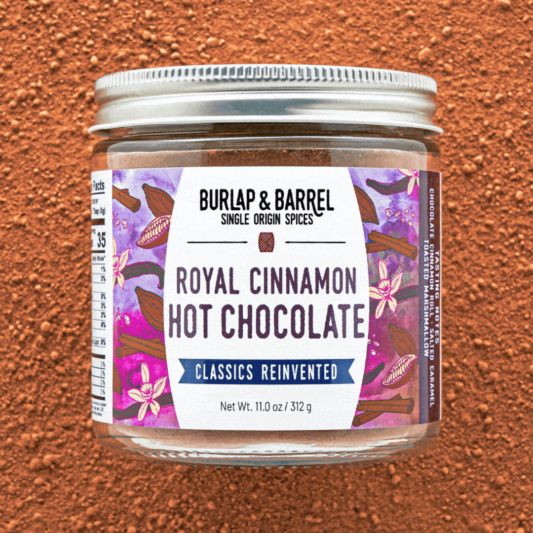 Royal Cinnamon Hot Chocolate by Burlap & Barrel