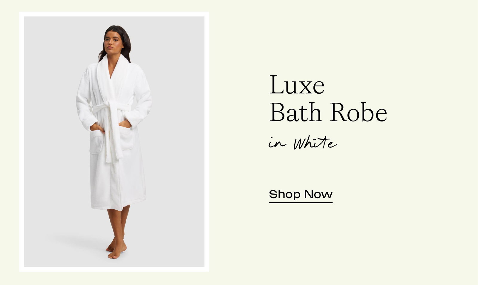 LUXE BATH ROBE