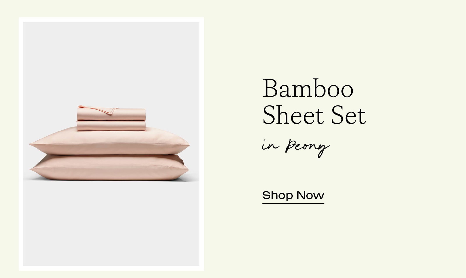 BAMBOO SHEET SET
