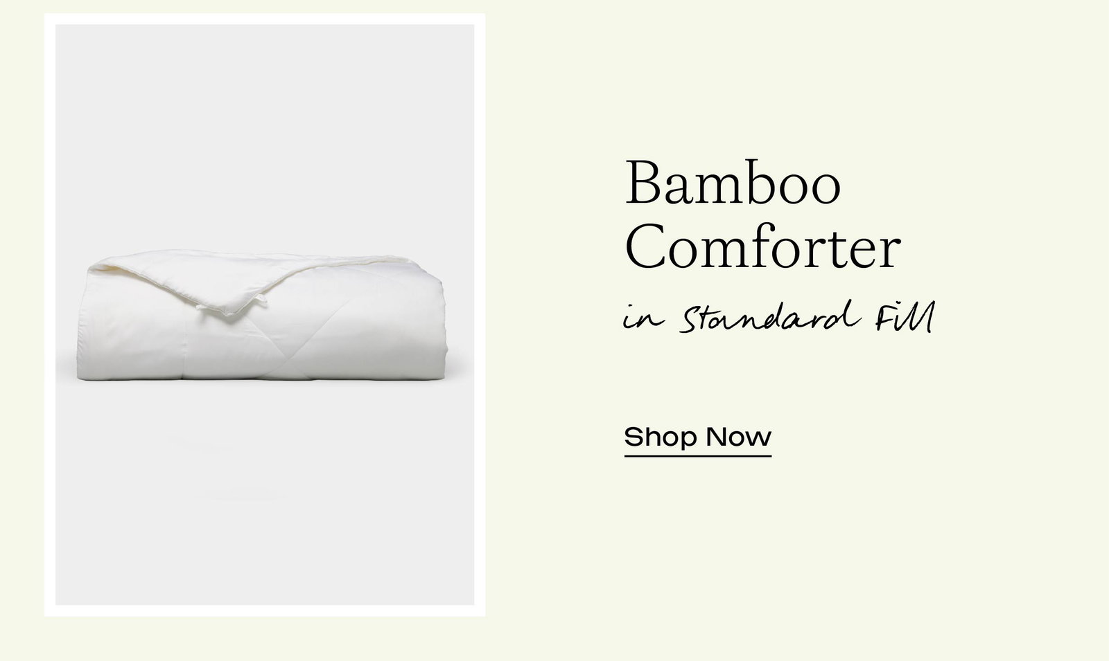 BAMBOO COMFORTER
