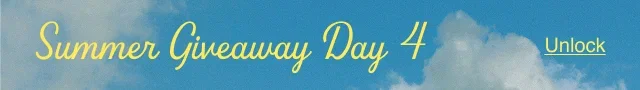 Summer Giveaway Day 1 Top Bannner