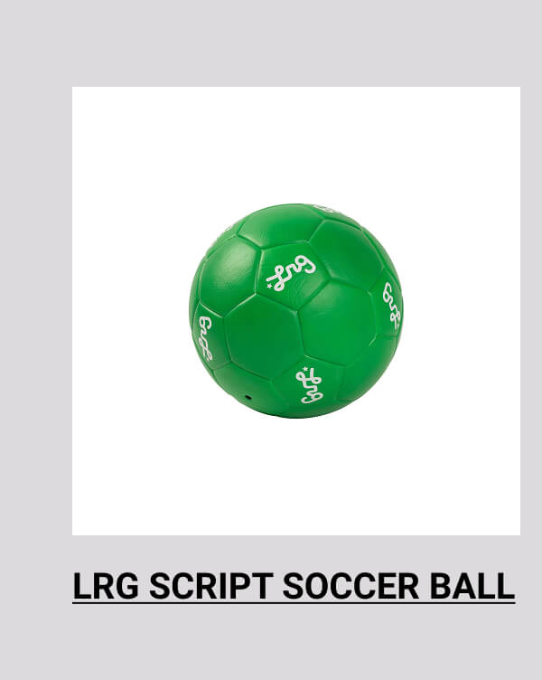 LRG SCRIPT SOCCER BALL 