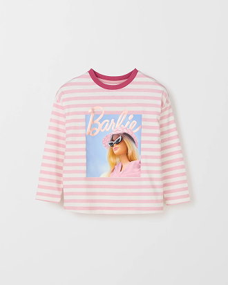Girls 1-8 Barbie Australian Cotton long sleeve t-shirt