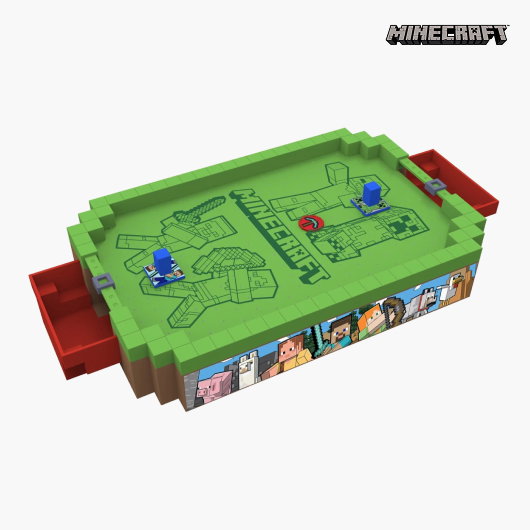Minecraft Overworld Arcade Air Hockey