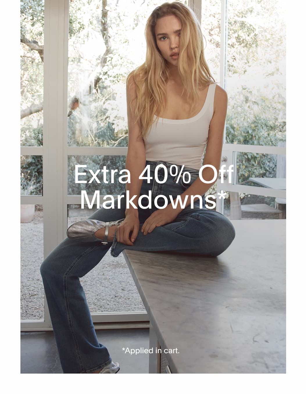 SHOP EXTRA 40% OFF MARKDOWNS