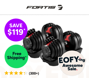 Fortis 48kg Smart Adjustable Weights Dumbbell Set Product Image