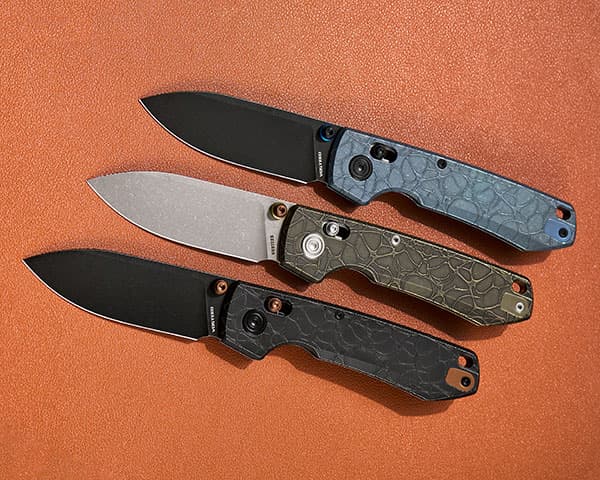 Vosteed Raccoon TiSlim Crossbar Lock Folders
