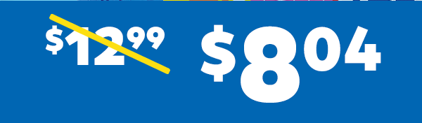 Was $12.99 — Now $8.04.
