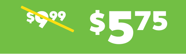 Was $9.99 — Now $5.75.