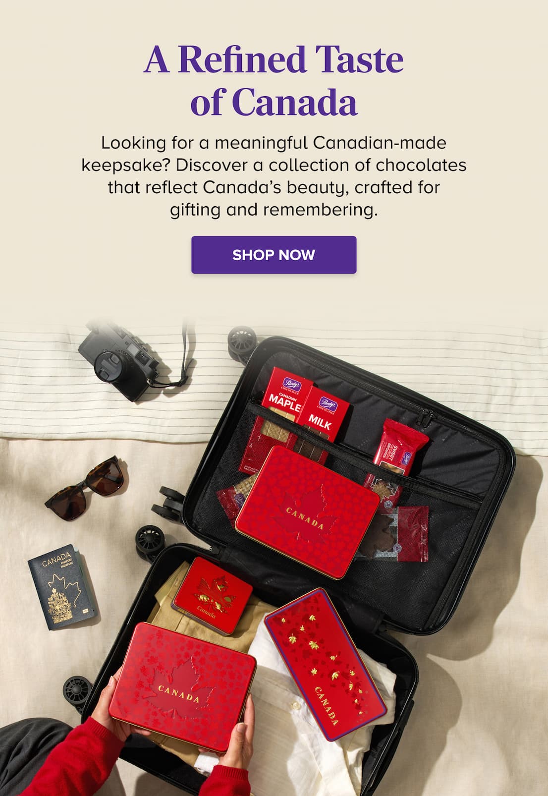 A Refined Taste of Canada SHOP NOW