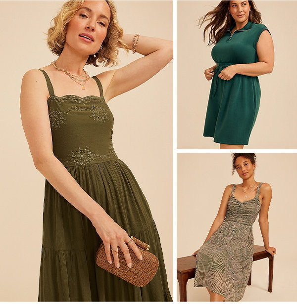 Models wearing maurices clothing.