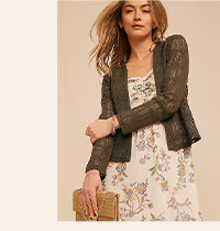 Model wearing maurices clothing.