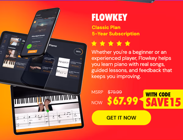Flowkey Classic Plan: 5-Year Subscription