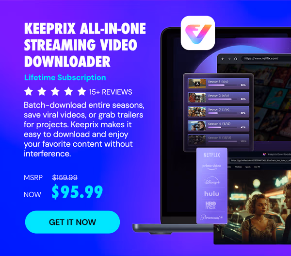Keeprix All-in-One Streaming Video Downloader: Lifetime Subscription