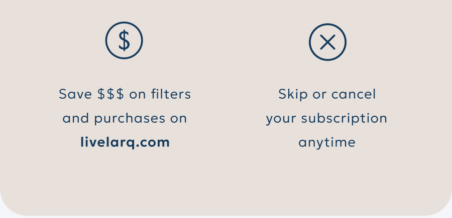 Skip or cancel your subscription anytime