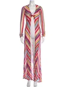 Striped Long Dress