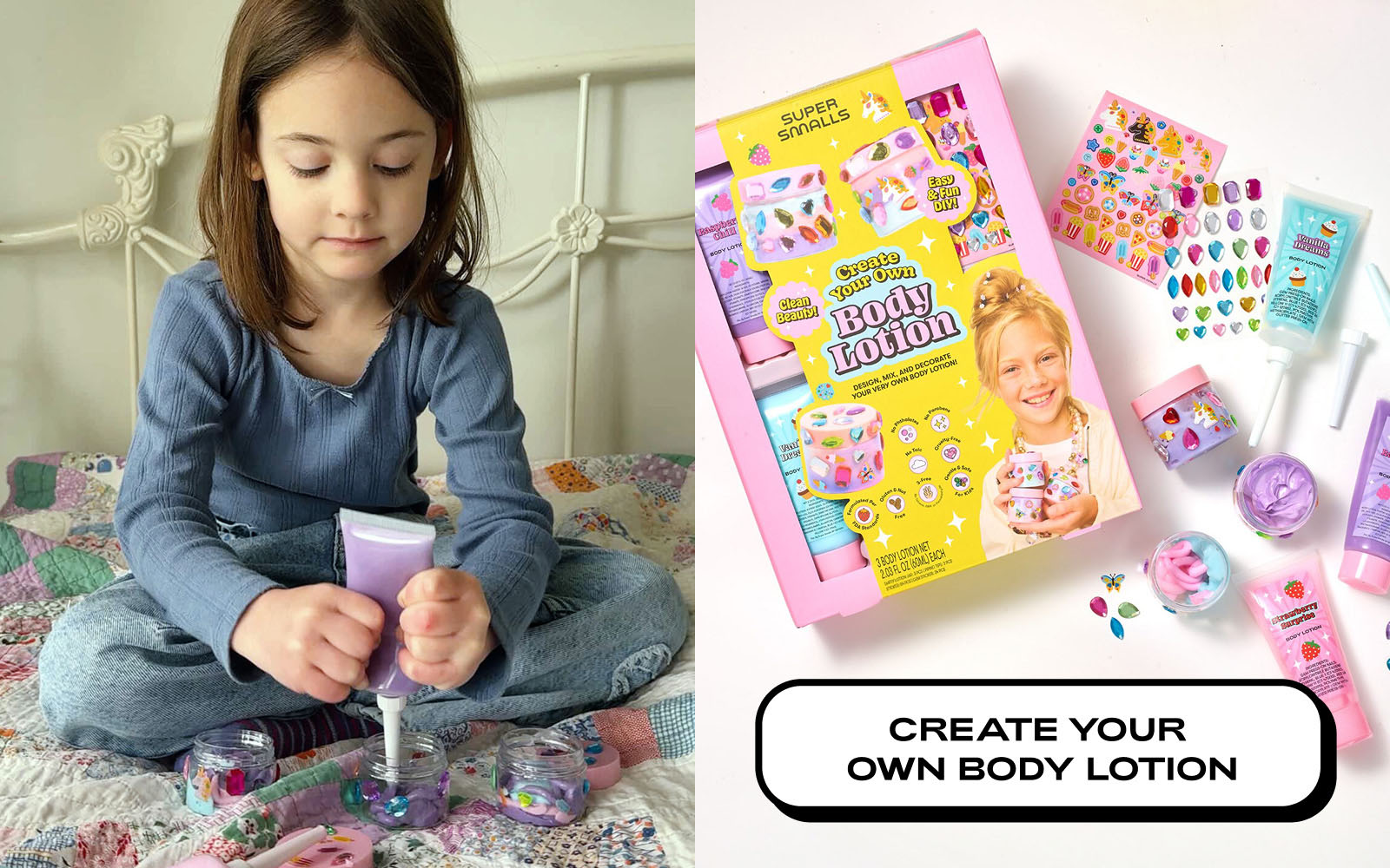 Create your own body lotion