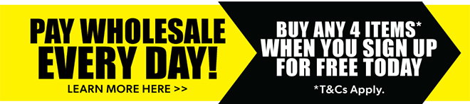 Pay Wholesale Every Day!