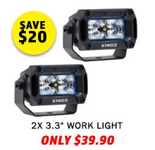 2x 3.3 Work Light