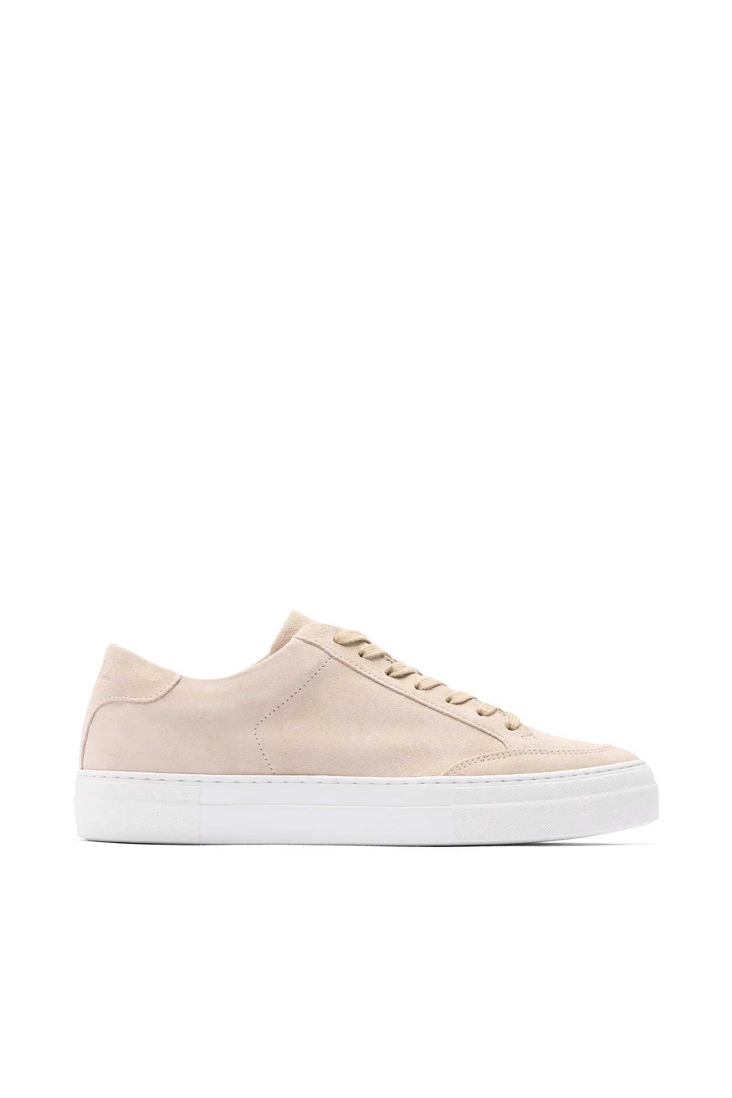 Image of Art Signature Suede Sneaker / Moonbeam