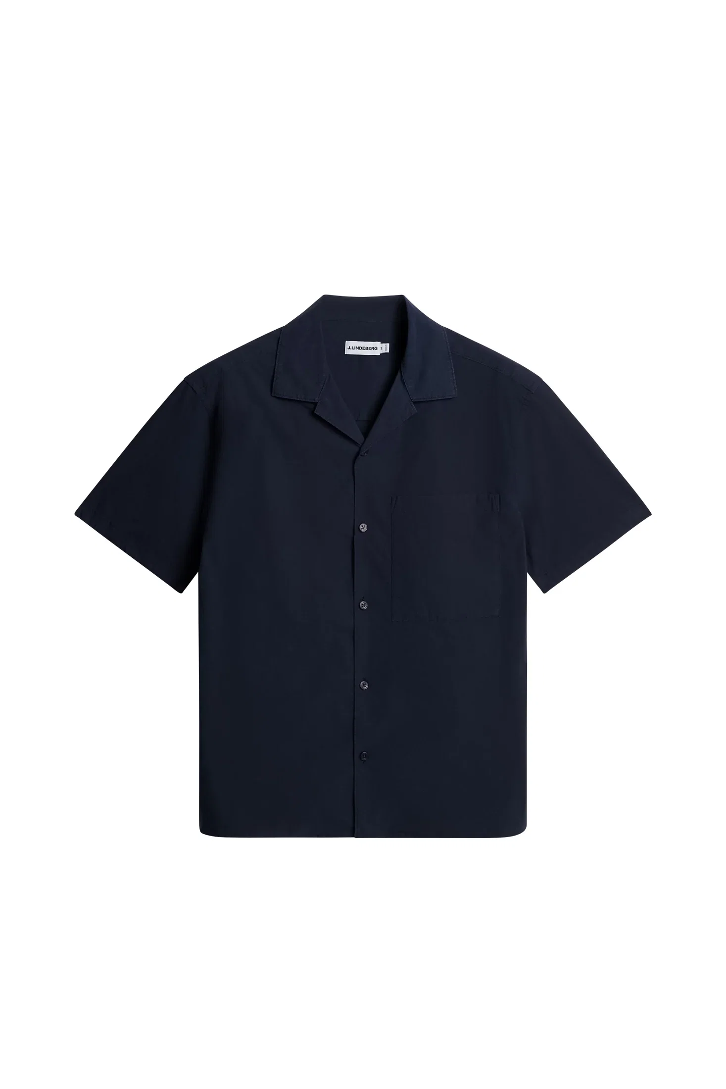 Image of Ellis Cotton Resort Shirt / JL Navy