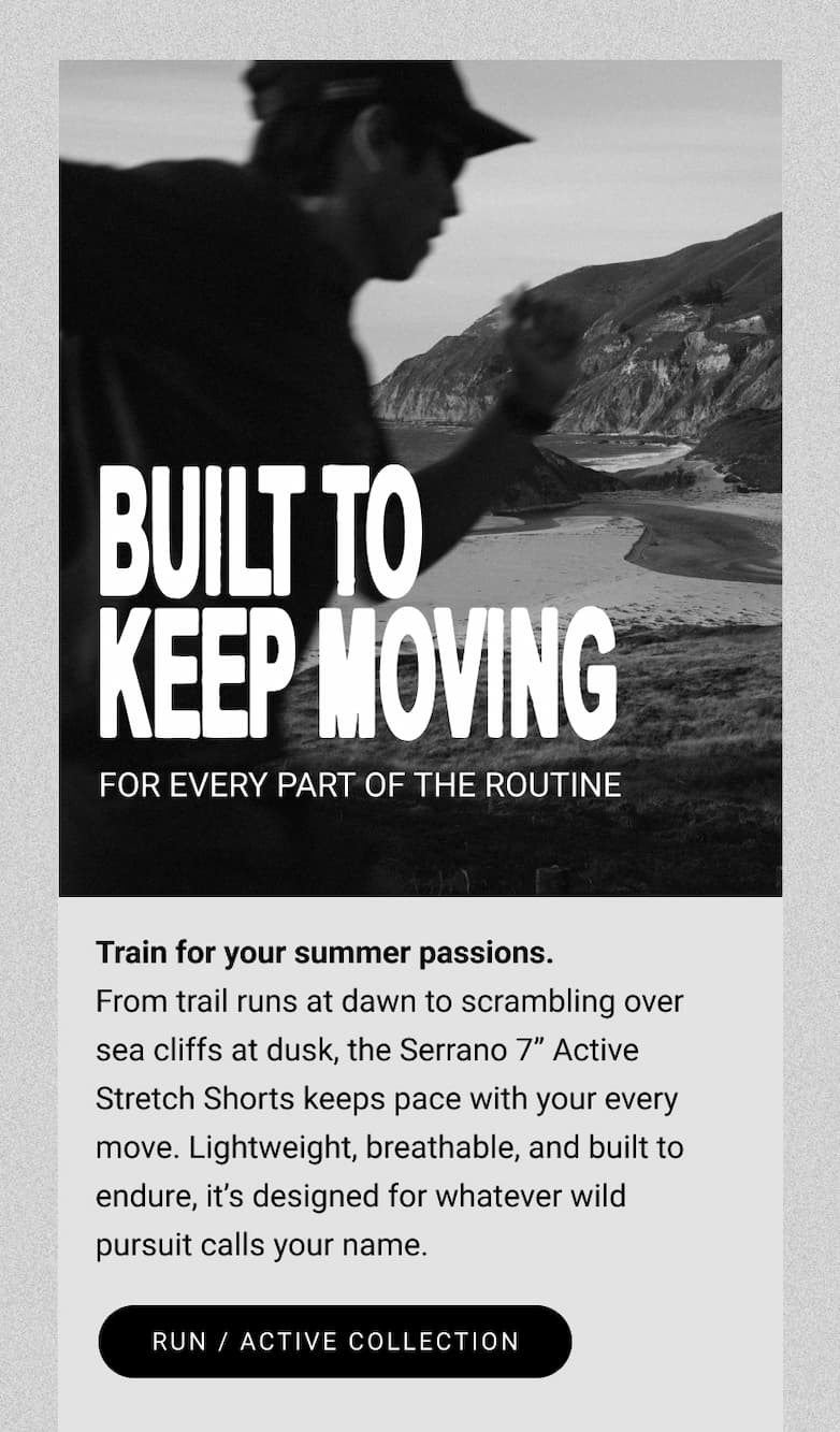 Built To Keep Moving - Shop Run / Active Best Sellers