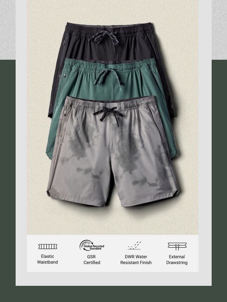 From Trail To Train - Shop Serrano Active Stretch Shorts