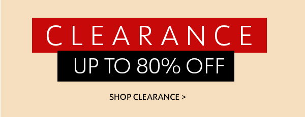 Clearance Up to 80% Off 
