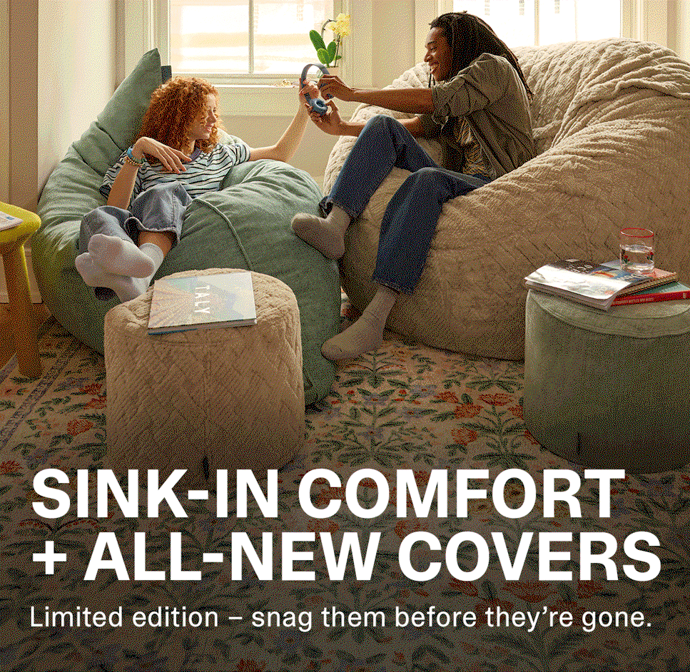 Sink In Comfort and All New Covers