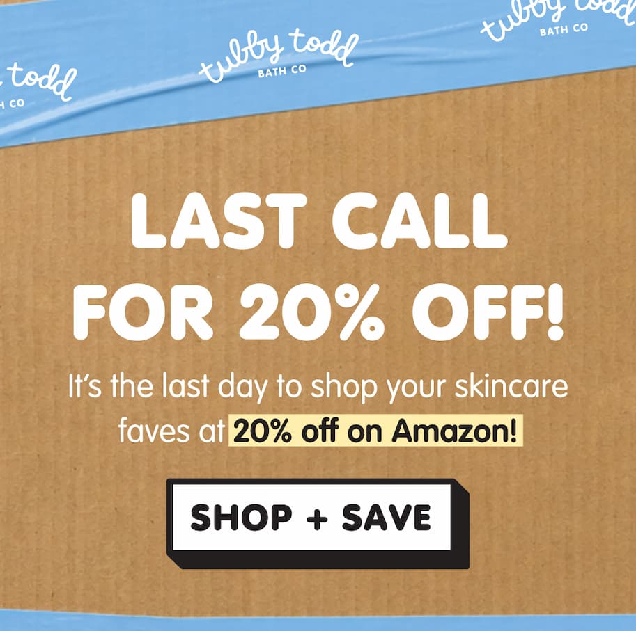 LAST CALL for Prime Day Savings! For a limited time, save 20% on skincare favorites on Amazon. Click to shop and save