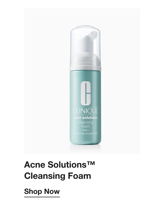 Acne Solutions™ Cleansing Foam | Shop Now